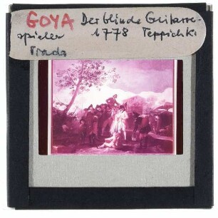 Goya, El ciego de la guitarra (Der blinde Gitarrenspieler)