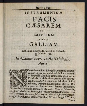 3-5, In Nomine Sacro-Sanctae Trinitatis, Amen.