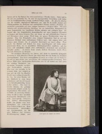 Grete Egenolf als Jungfrau von Orleans