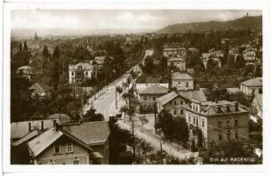 Radebeul. Blick auf Radebeul