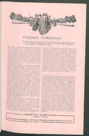 Páginas femeninas