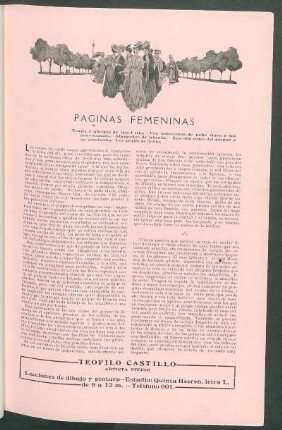 Páginas femeninas