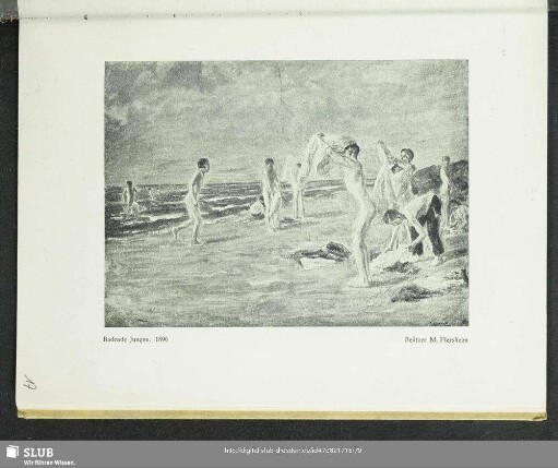Badende Jungen. 1896