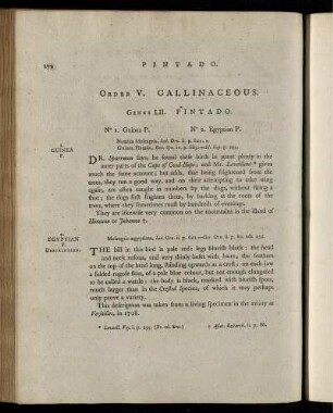 Order V. GALLINACEOUS.