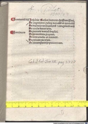 Tractatuli de cognitione peccatorum venalium et mort : de materia excommunicationum ... de cordis duratione