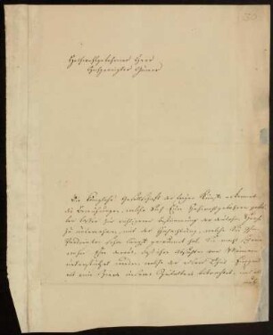 Brief von Johan Filip Murray an Johann Friedrich von Uffenbach, Göttingen, 1751