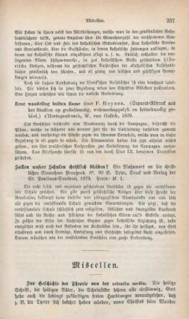 237-240 Miscellen