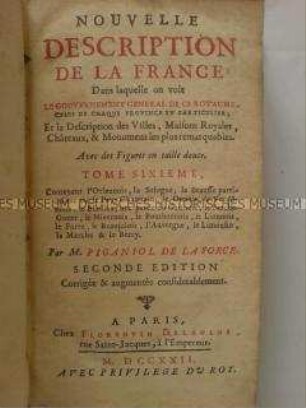 Staatshandbuch für Frankreich, Bd. 6