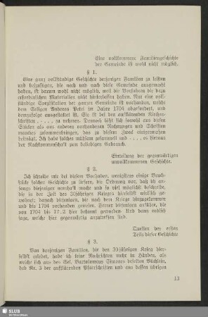 § 2. Einteilung der gegenwärtigen unvollkommenen Geschichte