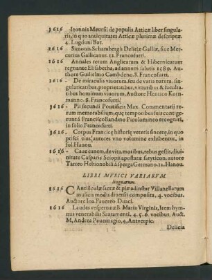 Libri Musici Variarum linguarum.