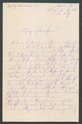 Brief an Hugo Bock : 25.02.1887