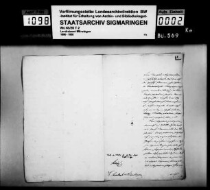 Untersuchung gegen Karl von Normann wegen Übergangs in griechische Kriegsdienste (Hayingen-Ehrenfels)
