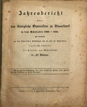 Abhandlung über das Schiff bei Homer und Hesiod