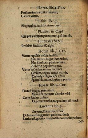 Sententiae veterum poetarum per locos communes digestae