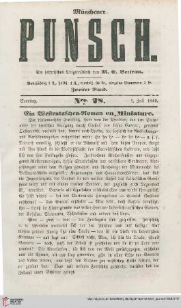 Nro. 28 (1. Juli 1849)