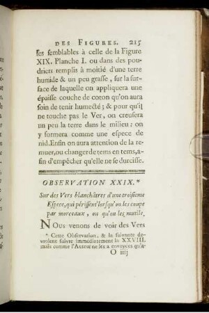 Observation XXIX. [bis] Observation XXX.