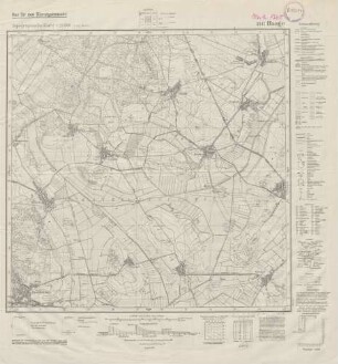 3341 (alte Nr.: 1760) Haage, Topographische Karte 1:25000 (4cm - Karte)