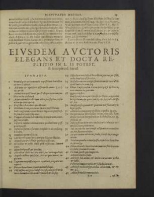 Eiusdem auctoris elegans et docta repetitio in L. is potest.