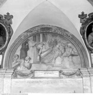 Freskenzyklus zum Leben des heiligen Franziskus von Paola, Bau der Kirche