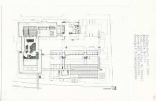 Bauhütte Berlin, Berlin-Wedding (Diplomarbeit bei Peter Poelzig): Grundriss Zwischengeschoss