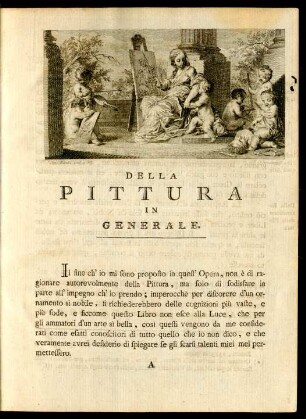 Della Pittura In Generale