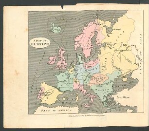 Frontispiz [A map of Europe.]