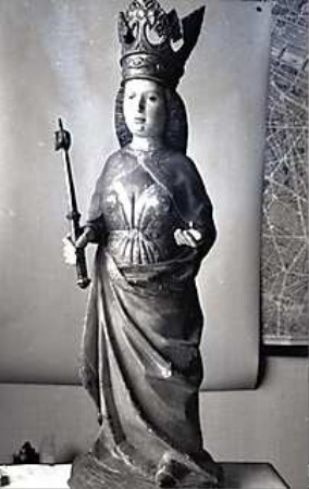 Grund, Peter; Kunsthandwerk Madonnen - Madonna 5 Frontalansicht