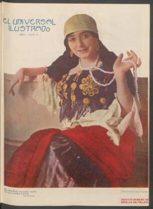 Manolita Ruiz: una guapa muchacha que se dedica al teatro. - [Fotografía]