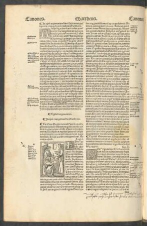 Incipit evangelium secundum Mattheum.