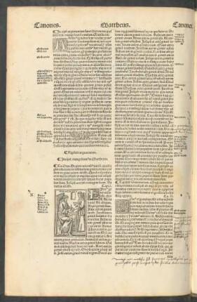 Incipit evangelium secundum Mattheum.