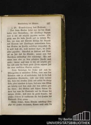 § 20. Bearbeitung des Bodens.