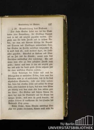 § 20. Bearbeitung des Bodens.