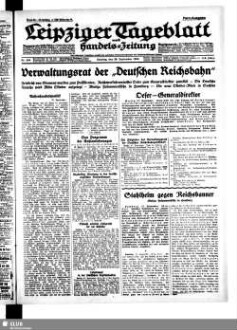 Leipziger Tageblatt und Handelszeitung : Amtsblatt des Rates und des Polizeiamtes der Stadt Leipzig