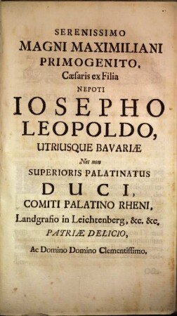 Quaestiones Selectae Ex Iure Canonico, Publico, Civili, Et Feudali