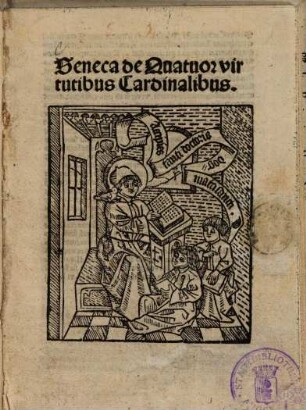 Seneca de quatuor virtutibus cardinalibus