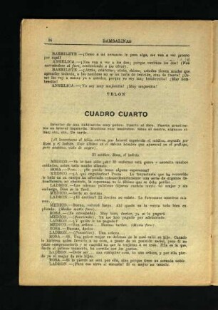 Cuadro cuarto