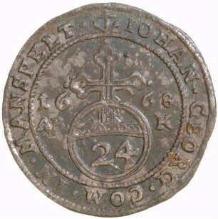 Münze, Groschen, 1668