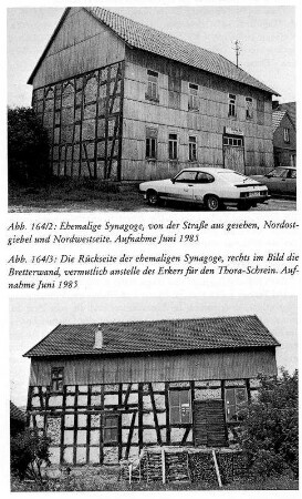 Wohnhaus, ehemalige Synagoge; Birstein, Bermuthshainer Straße 36