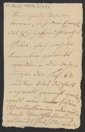 Brief an B. Schott's Söhne : 1831