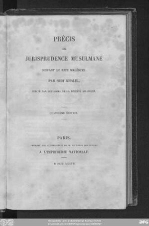 al- Muḫtaṣar fi 'l-fiqh ʿalā maḏhab al-Imām Mālik Ibn-Anas