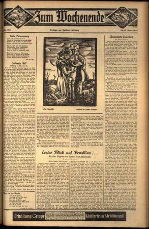 Zweite Ausgabe vom Samstag, den 16. November 1935.
