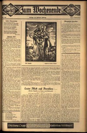 Zweite Ausgabe vom Samstag, den 16. November 1935.