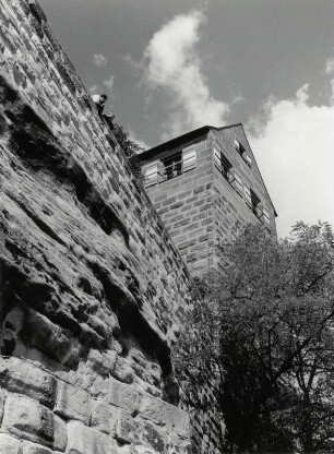 Die Burgmauer in Nürnberg