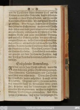 Sechzehende Anmerckung.