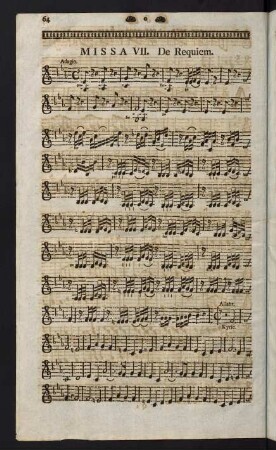 64-71, Missa VII.