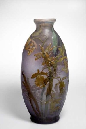 Vase "Les Lumineuses" mit einem Vers von Victor Hugo