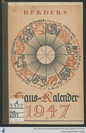 1947: Herders Hauskalender