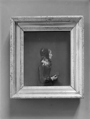 Ehepaar Steiger-Spitzli — Profilportrait von Anna Elisabeth Steiger-Spitzli aus Flawil