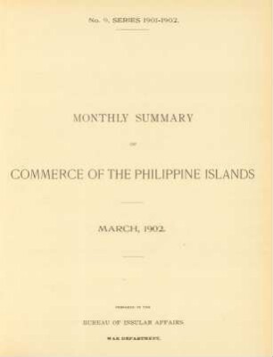 No. 9, Series 1901 - 1902. March 1902