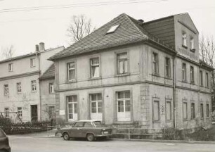 Kreischa-Lungkwitz (Weißeritzkreis). Ehem. Grundschule,Spitzbergstraße 2. Straßenansicht